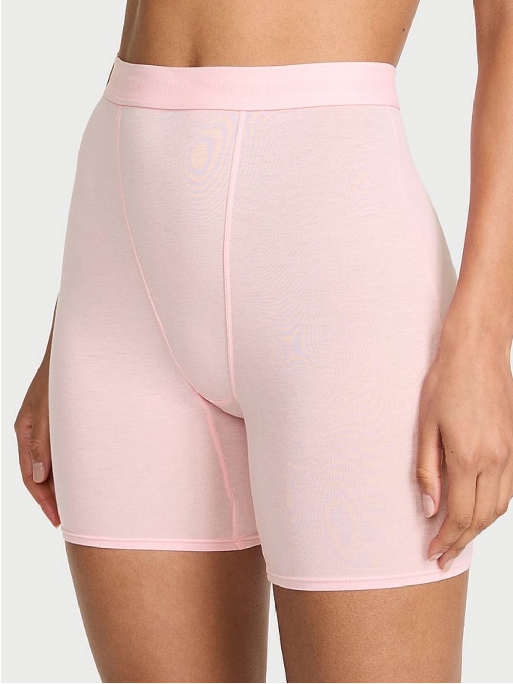 Victoria's Secret Logo Cotton High Waist Boxer Brief NWT